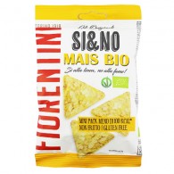 Fiorentini - Chrupki kukurydziane piramidki z solą morską bezglutenowe BIO 20g