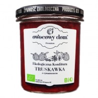 Owocowy Dom - Konfitura truskawka z cynamonem BIO 300g