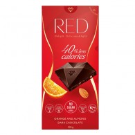 Red - Czekolada RED ciemna bez cukru z pomarańczami 100g