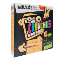 Milzu - Płatki Crunchies żytnio-owsiane cynamonowe BIO 250g
