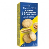 Bezgluten - Bezglutenowe markizy z nadzieniem toffi 160g