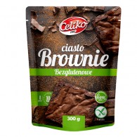 Celiko - Bezglutenowa mieszanka ciasto Brownie 300g