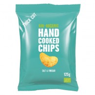 Trafo - Chipsy ziemniaczane cienko krojone o smaku soli i octu BIO 125g