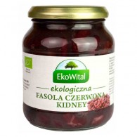 EkoWital - Fasola czerwona kidney w zalewie BIO 360g