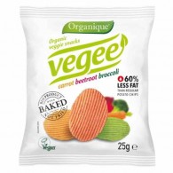 Organique - Chipsy warzywne bezglutenowe BIO 25g Vegee