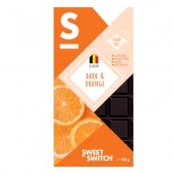 Sweet-Switch - Czekolada gorzka z pomarańczą 100g
