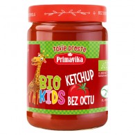 Primaeco - Ketchup bez octu dla dzieci bezglutenowy BIO 315g