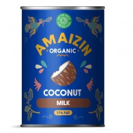 Amaizin - Napój kokosowy bez gumy guar 17% BIO 400ml