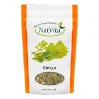 NatVita - Miłorząb Japoński (Ginkho Biloba) liść cięty 80g (krótki termin)