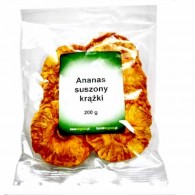 Ananas krążki (naturalny bez cukru) 200g