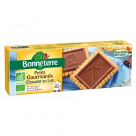 Bonneterre - Herbatniki z mleczną czekoladą BIO 126g