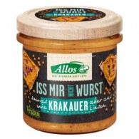 Allos - Pasta weganska a'la kiełbasa krakauer bezglutenowa BIO 135g