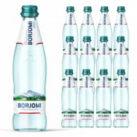 Borjomi - 12x Naturalna woda mineralna Borjomi 330ml szkło