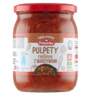 Primavika - Danie pulpety wegańskie w sosie warzywno - pomidorowym 430g