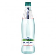 Borjomi - Naturalna woda mineralna Borjomi 500 ml (butelka szklana)