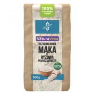 NaturaVena - Mąka ryżowa pełnoziarnista bezglutenowa 500g