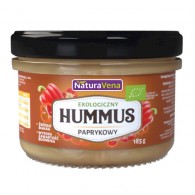 NaturaVena - Hummus paprykowy BIO 185g