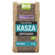 NaturaVena - Kasza gryczana palona BIO 1kg