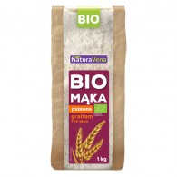 NaturaVena - Mąka pszenna graham typ 1850 BIO 1kg