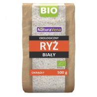 NaturaVena - Ryż biały okrągły BIO 500g