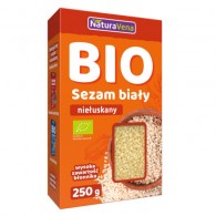 NaturaVena - Sezam biały niełuskany BIO 250g