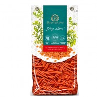 Makaron z soczewicy czerwonej warkocz 250g