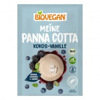 Biovegan - Deser kokosowy panna cotta w proszku wegański bezglutenowy BIO 46g