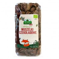 Muszelki czekoladowe BIO 300g (krótki termin)