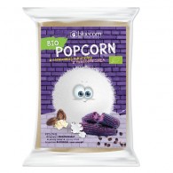 PopCrop - Popcorn z niebieskiej kukurydzy z masłem shea i solą do przygotowania w mikrofalówce bezglutenowy BIO 100g