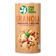 OneDayMore - Granola cynamonowa z orzechami 450g