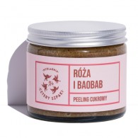 4Szpaki - Peeling cukrowy do ciała róża i baobab 250ml