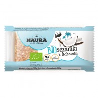 Naura - Sezamki z kokosem BIO 27g