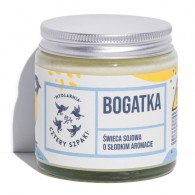 4Szpaki - Bogatka - kwiatowa świeca sojowa 100g