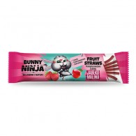 Bunny Ninja - Fruit Straws przekąska owocowa o smaku jabłko-malina 16g