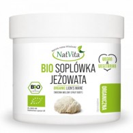 NatVita - Soplówka Jeżowata BIO grzyb mielony 100g