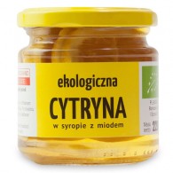 Kamionna - Cytryna w syropie z miodem BIO 220g