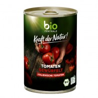 Bio Zentrale - Pomidory krojone w soku pomidorowym bezglutenowe BIO 400g (240g)