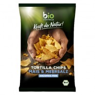 Bio Zentrale - Chipsy tortilla solone bezglutenowe BIO 125g