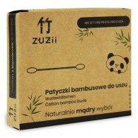 Patyczki higieniczne bambusowe z bawełną 100szt.