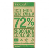 Czekolada gorzka 72% Dominikana bezglutenowa BIO 80g