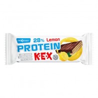 Maxsport - Wafelek proteinowy z kremem o smaku cytrynowym w polewie kakaowej bezglutenowy 40g