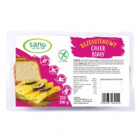 Sano Gluten Free - Bezglutenowy chleb biały 350g