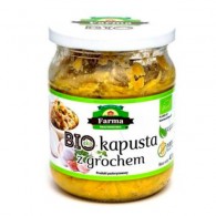 Farma Świętokrzyska - Kapusta z grochem bezglutenowa BIO 420g