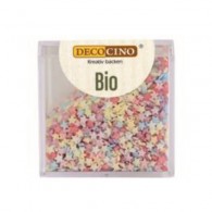 Dekoback - Posypka cukrowa kolorowe gwiazdki BIO 50g