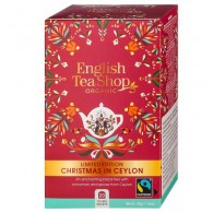 English Tea Shop Organic - Herbata cejlońska świąteczna fair trade BIO (20x2g) 40g