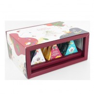 English Tea Shop Organic - Kolekcja herbatek świątecznych BIO piramidki wellness 3smaki (12x2g) 24g