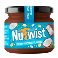 Nutwist - Krem orzechowy o smaku batonika czekoladowo-kokosowego z wiórkami kokosowymi 250g