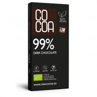 Cocoa - Czekolada ciemna 99% bezglutenowa BIO 50g