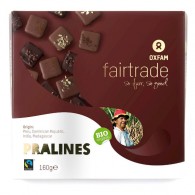 Oxfam - Praliny czekoladowe fair trade BIO 160g