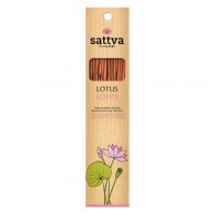 Sattva - Kadzidło indyjskie lotos 15szt. 30g
